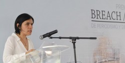 Daniela Rea, ganadora de primer Premio Breach/Valdez de Periodismo y DD.HH