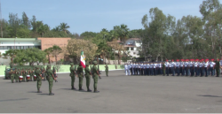 Jóvenes del SMN juran lealtad a la bandera