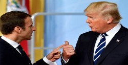 Trump llama a Macron antes de anunciar su decisión sobre el acuerdo con Irán