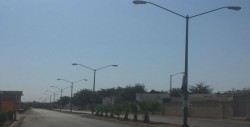Sin alumbrado público desde hace 2 semanas en Cedros