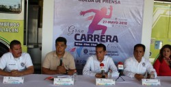 Presentan Carrera Pedestre en apoyo a Bomberos