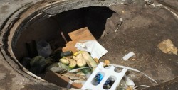 Otro registro sin tapadera por Blvd. Benjamin Hill en Barrancos