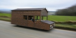 Casa rodante bate récord de velocidad