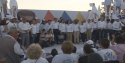 Cuen Ojeda acompaña a Robespierre en su inicio de campaña por la presidencia