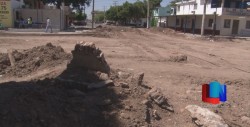 Por obras bloquearon circulación en calles