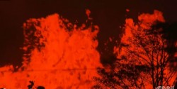 Impactante video de la infernal lava del Kilauea en Hawaii