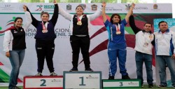 Marisol Blanco se cuelga tres de oro en Halterofilia