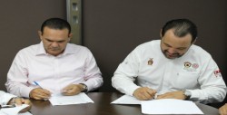 Signan convenio SPyA y Protección Civil para atender zonas costeras