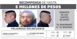 Aumenta a 5 mdp recompensa para capturar a "El Bukana"