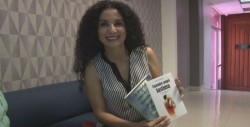 Escritora Rayo Guzmán presentó su nueva novela