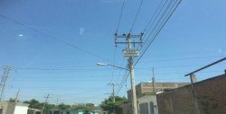 No funciona alumbrado público en la 21 de Marzo