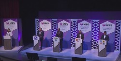 Entre atacaque y contra ataques se desarrolla debate entre candidatos a Presidente Municipal de Culiacá