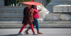 Temperaturas de hasta 50 grados en nueve regiones del país
