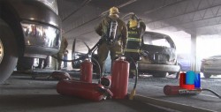 Incendian autos por fallas
