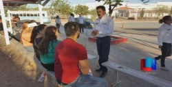 Recorre colonias aspirante
