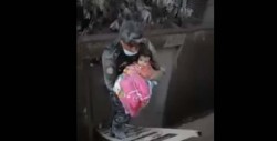 Milagro entre las cenizas: Rescatan a bebé tras erupción de volcán