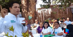 Trabajo intenso por su Distrito