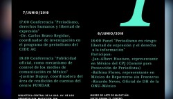 Invita Colectivo de periodistas a Jornadas por una Prensa Libre