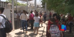 Evacuaron escuela por fallas eléctricas