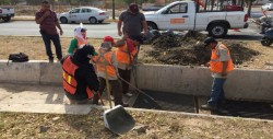 Refuerzan alcantarillas ante la llegada de lluvias