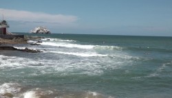 Cerradas las playas por oleaje elevado