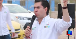 Llega candidato al área rural