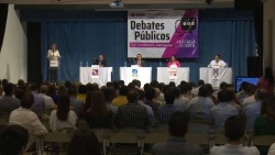 Debaten candidatos de la diputación local del distrito 05