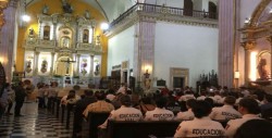 Por el día del Policía ofician misa en Catedral