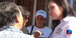 Dice candidata a familias que regresará