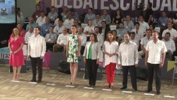 Debaten candidatos a diputados plurinominales