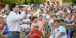 Candidato afirma que su proyecto genera unidad