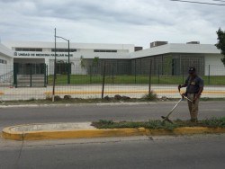 Avanzados trabajos en unidad médica