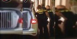 Viralizan video de presunto policía ruso golpeando salvajemente a una mujer