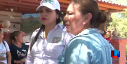 Buscará candidata apoyos para áreas rurales