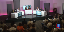 Participan candidatos en debate en Cajeme