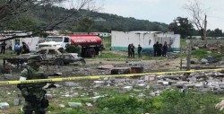 Un muerto y seis heridos por explosión de polvorín en Tultepec