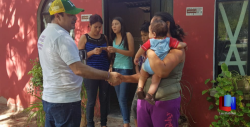 Recorre candidato el Valle del Yaqui