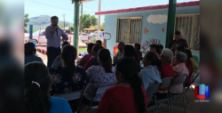 Trabaja candidato junto a la ciudadanía
