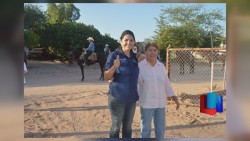 Llega candidata a comunidades rurales