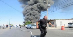 Se incendia fábrica en Ciudad Juárez, Chihuahua