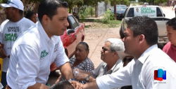 Refrendan en campos su apoyo a candidato