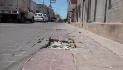 Bache provoca accidentes en el centro