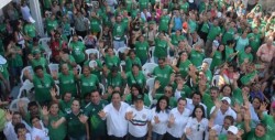 Seguro del triunfo del triunfo el partido Verde