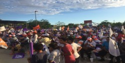 Yenifer Cruz La Negrita cierra campaña en la colonia Progreso
