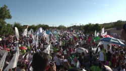 Miles de personas respaldaron el cierre de campaña de Pucheta Sánchez