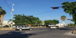 Semáforos en fase de prueba en Villas del Río
