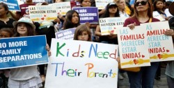 Cientos protestan en frontera de EE.UU. contra la separación de inmigrantes
