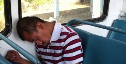Se duermen en el camión y se despiertan en la parada ¿cómo le hacen?
