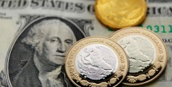 Se aprecia el peso mexicano ante el dólar, a 19.61