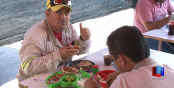 Disfrutan cajemenses de platillos tradicionales